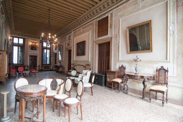 Palazzo Lena in Venice before restoration